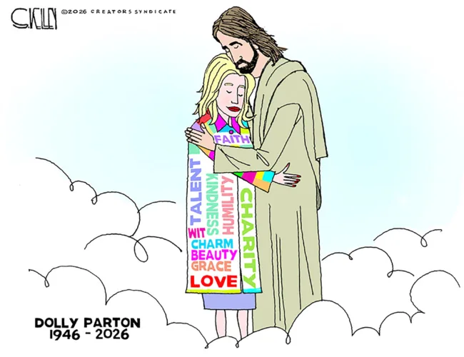 Editorial cartoon for Aug. 27, 2026